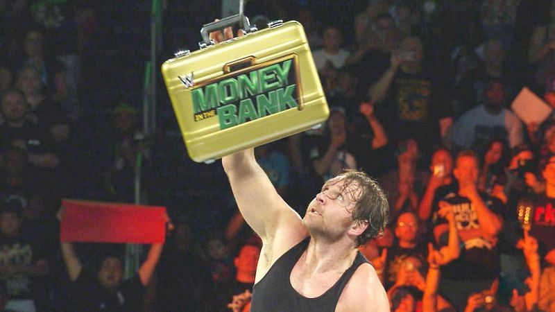 Dean Ambrose cashed in the Money in the Bank contract in 2016 to become WWE World Heavyweight Champion for the first time