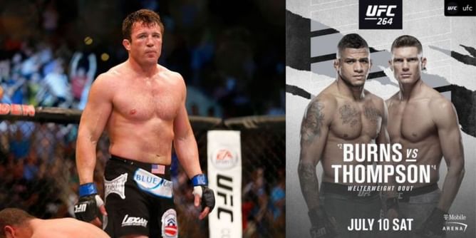 "That's the guy to call out" - Chael Sonnen has some advice for Stephen Thompson and Gilbert Burns ahead of UFC 264