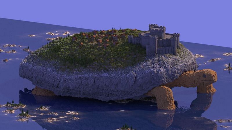 Note the size of the islands... (Image via u/GracefulPlatypus1 on Reddit)