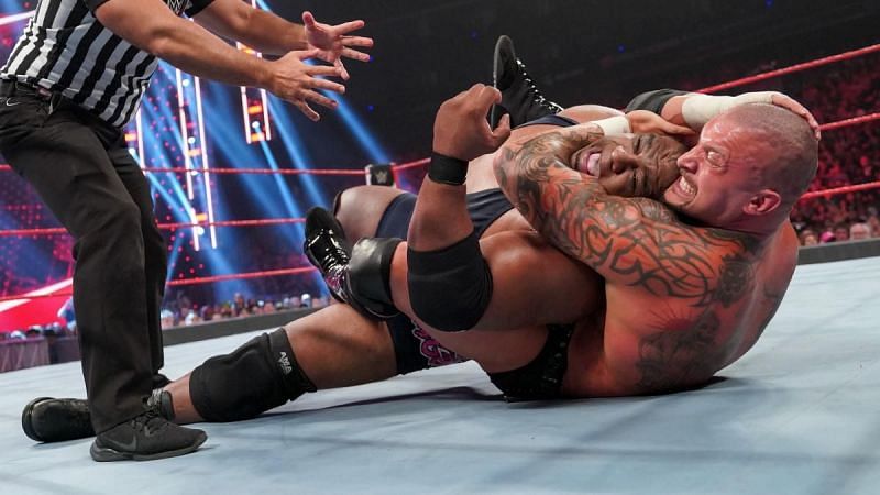 Karrion Kross forced Keith Lee to tap out on WWE RAW