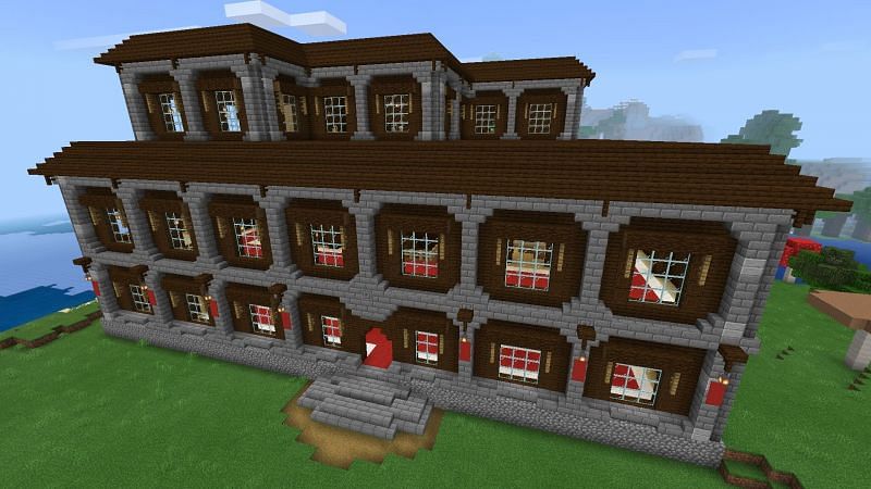 Woodland Mansion (Image via Minecraft)
