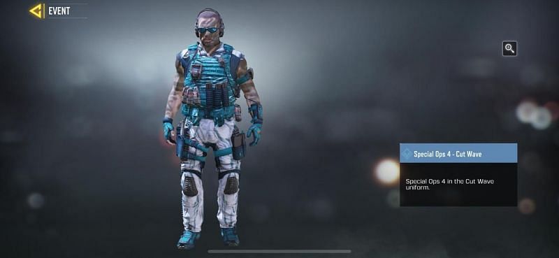 Special Ops in Cut Wave camo/ Image via Call of Duty Mobile