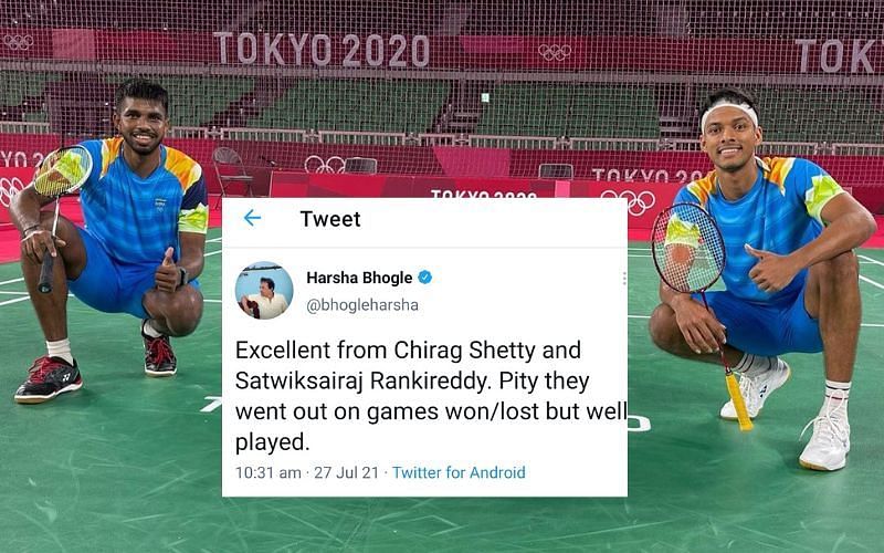 "Paris 2024" Indians salute Chirag Shetty, Satwiksairaj Rankireddy for