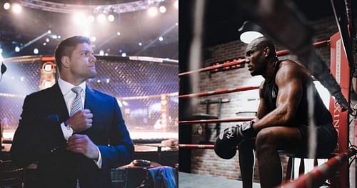 Josh Thomson (left), Kamaru Usman (right) [Images Courtesy: @therealpunk and @usman84kg on Instagram]