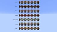 A cool image of all villager biome variations (Image via imgur)