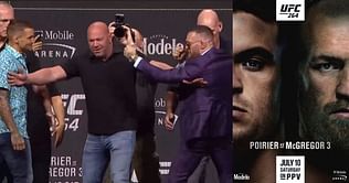 Conor McGregor and Dustin Poirier reveal what they saw in each other after the UFC 264 face-off