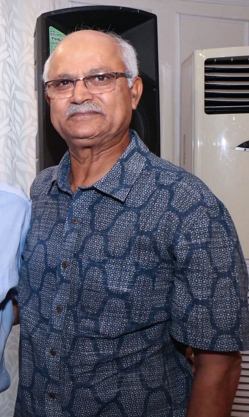 Zafar Iqbal at a function in 2019