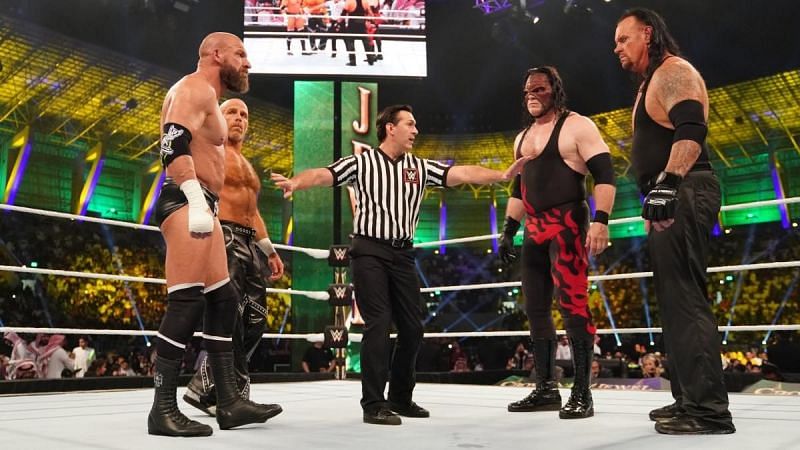 WWE दिग्गज शॉन माइकल्स, ट्रिपल एच, केन और द अंडरटेकर