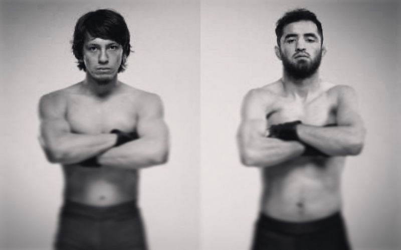 TUF 29 semis: Ricky Turcios vs Liudvik Shaolinian [Photo credit: @rickyturcios on IG]