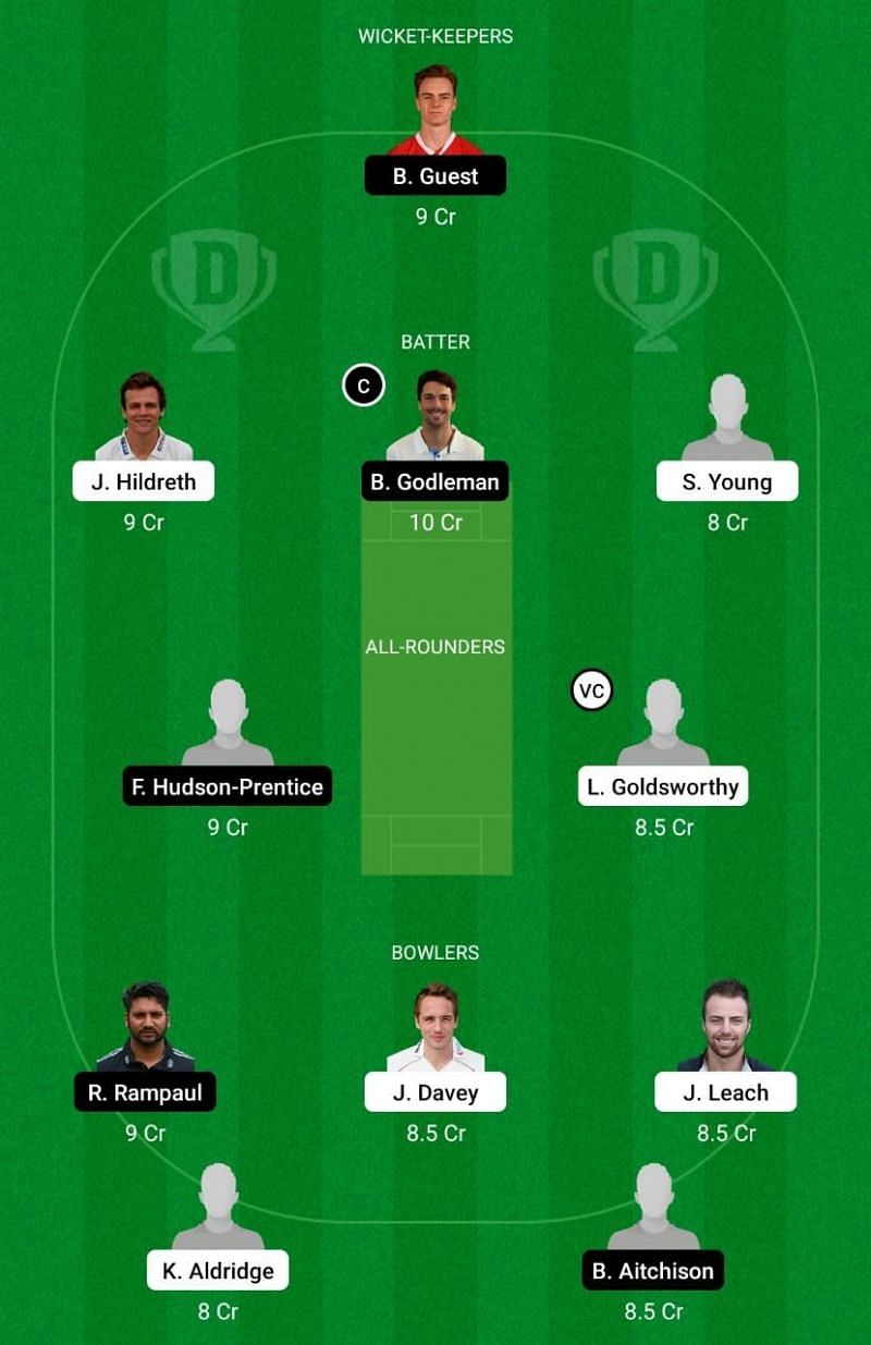 SOM vs DER Dream11 Team - 1