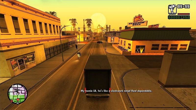 GTA San Andreas is a fabulous game(Image via GamingAbsolute YouTube)