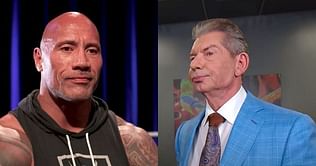 The Rock reacts to Vince McMahon's message