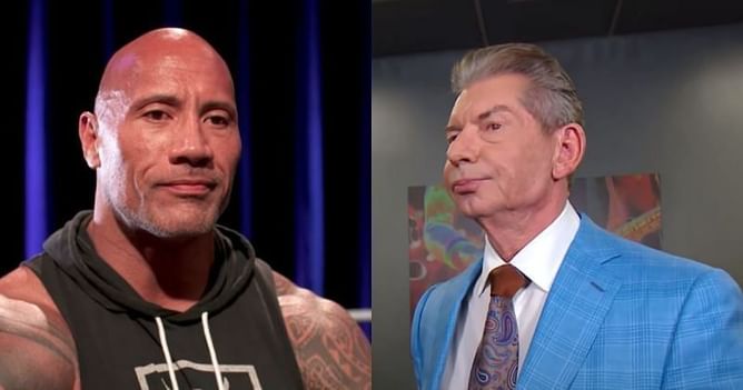 The Rock reacts to Vince McMahon's message