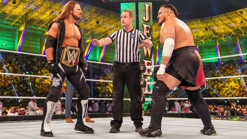 AJ Styles vs. Samoa Joe in WWE