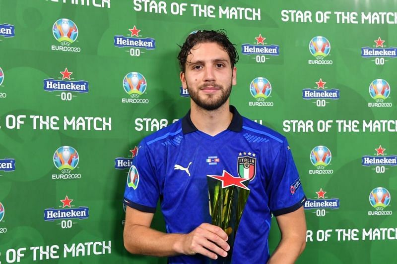 Locatelli&#039;s brilliant performance against Switzerland won him the Man of the Match award