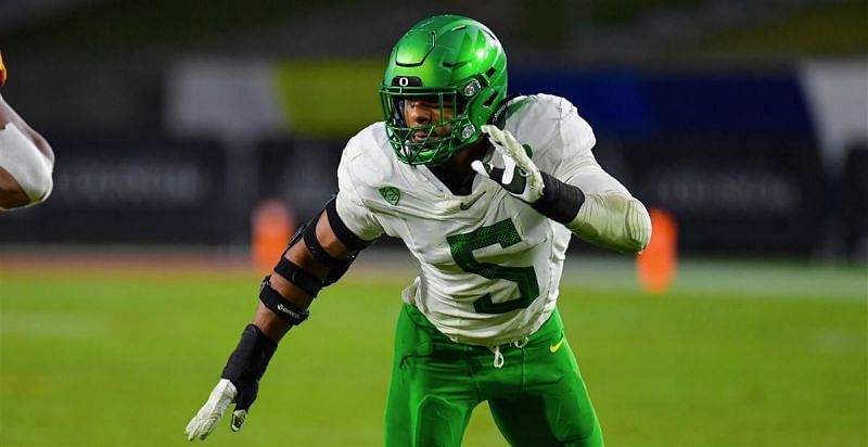 Oregon Edge rusher Kayvon Thibodeaux