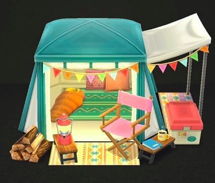 Campsite. Image via YouTube