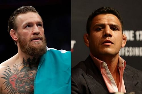 Conor McGregor (Left); Rafael dos Anjos (Right)