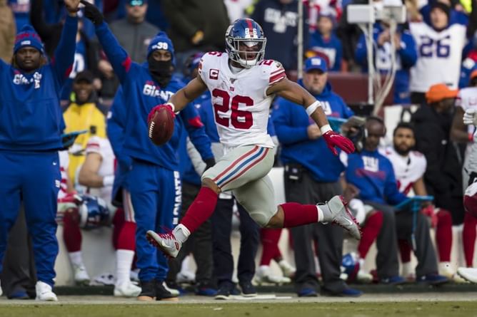 Giants running back Saquon Barkley to be paid in Bitcoin