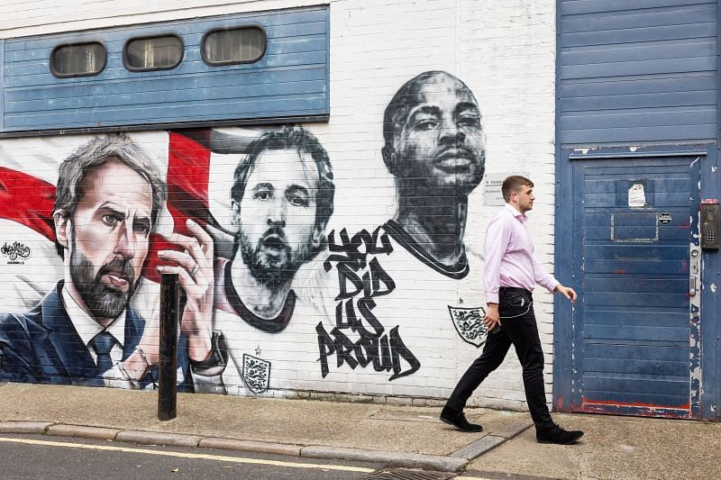 They may be on a mural but it may not be plain sailing for England in the future
