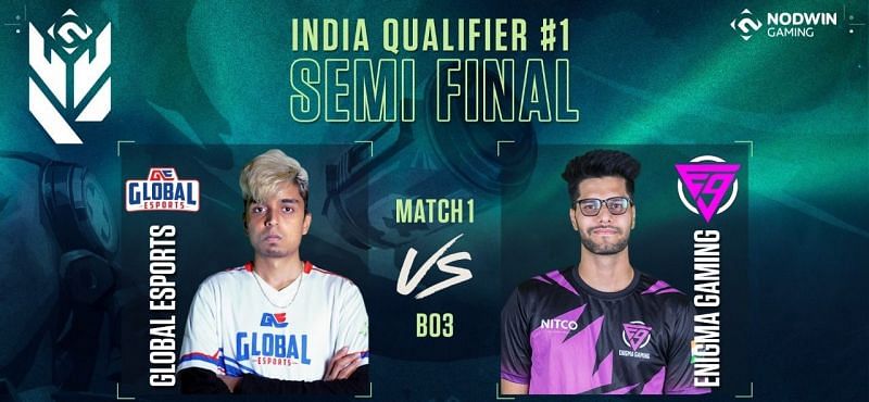 Global Esports beat Enigma Gaming in the Semi-final of the Valorant Conquerors Championship India Qualifiers 1(Image via NODWIN Gaming)