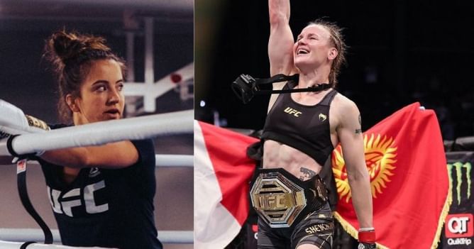 "She's on a level where these girls can't catch her" - Maycee Barber on Valentina Shevchenko's current divisional dominance