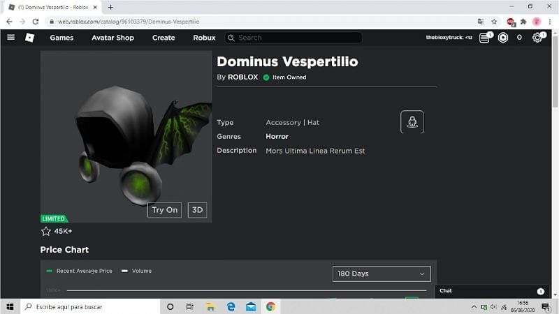 Dominus Vespertilio! - Roblox