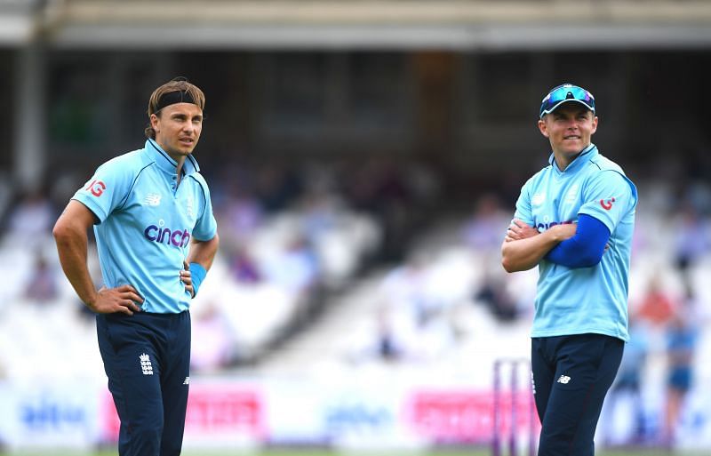 Brothers Tom Curran (left) and &lt;a href=&#039;https://www.sportskeeda.com/player/sam-curran&#039; target=&#039;_blank&#039; rel=&#039;noopener noreferrer&#039;&gt;Sam Curran&lt;/a&gt; (right) will play for the Oval Invincibles at &lt;a href=&#039;https://www.sportskeeda.com/go/the-hundred&#039; target=&#039;_blank&#039; rel=&#039;noopener noreferrer&#039;&gt;The Hundred&lt;/a&gt;