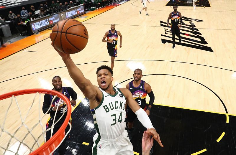 Giannis Antetokounmpo has looked dominant in the 2021 NBA Finals so far