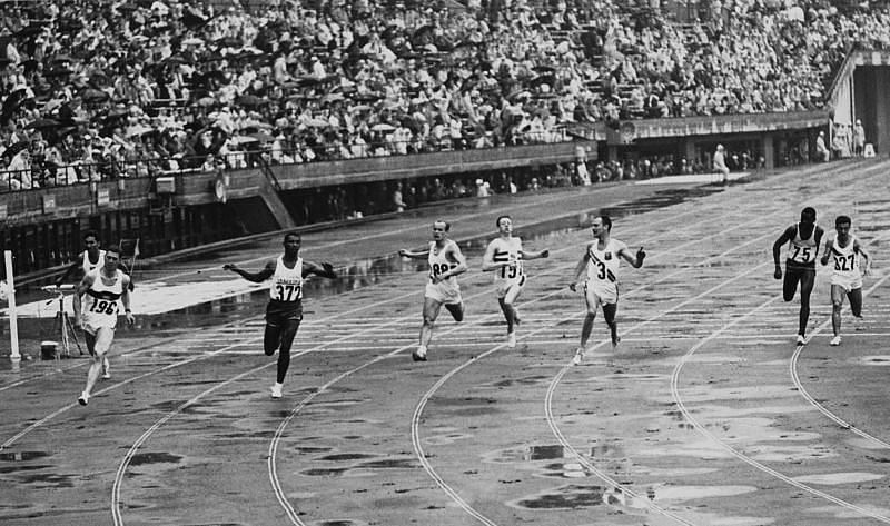 Tokyo Olympics 1964 - The last Olympics to use cinder tracks