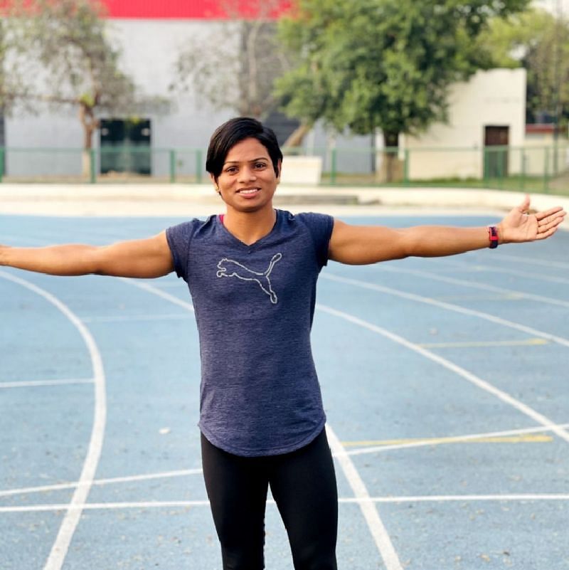 Indian sprinter Dutee Chand [Image Credits: Dutee Chand/Instagram]