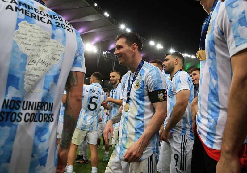 Messi is now the Copa America's joint-most appearance maker, along with Chile's Sergio Livingstone.