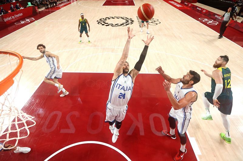 Italy v Australia Men&#039;s Basketball - Olympics: Day 5