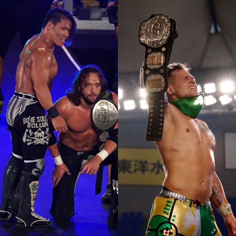El Phantasmo &amp; Taiji Ishimori and Robbie Eagles are the current junior division champions in NJPW
