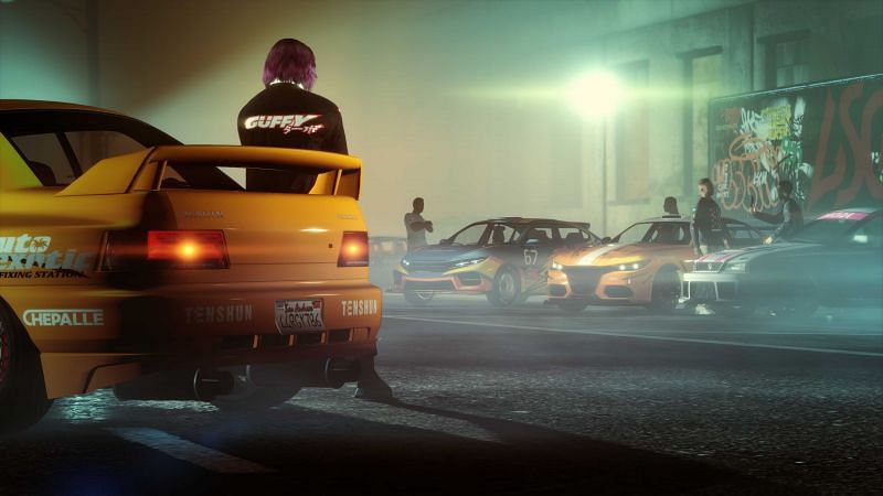 The LS Car Meet takes center stage in this update (Image via Rockstar Games)