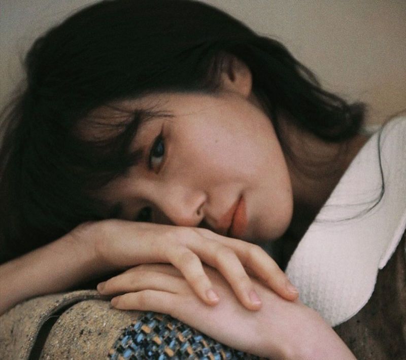 A still of AOA member Mina. (Instagram)