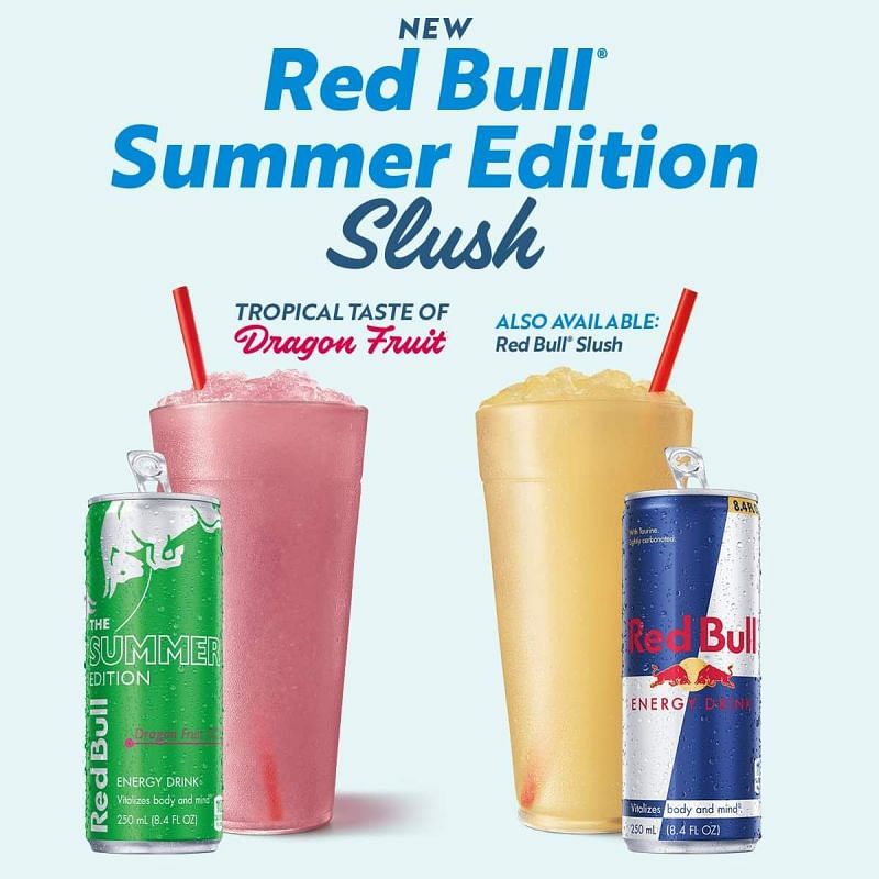 SONIC X Red Bull Collab in 2019 spawned these drinks. (Image via SONIC)