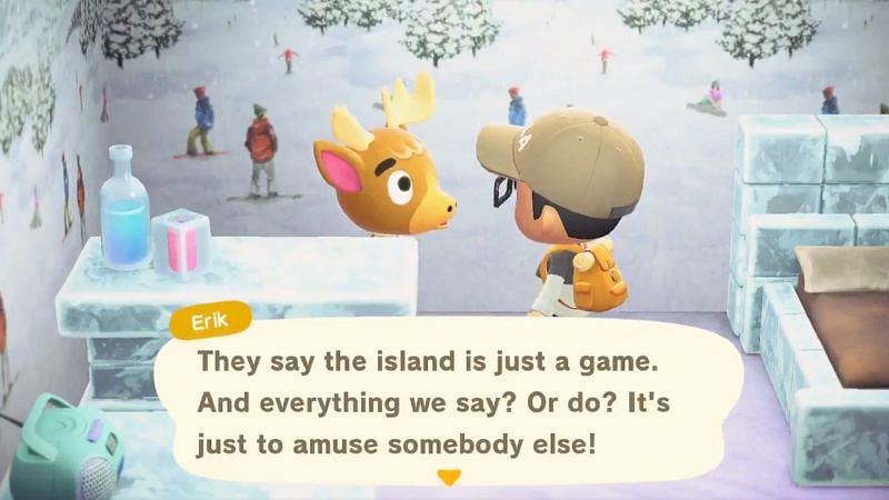 Villagers are becoming more aware in Animal Crossing: New Horizons (Image via GamesRadar)