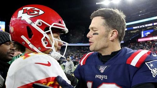 Tom Brady and Patrick Mahomes