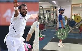 Watch: Mohammed Shami trains hard in the gym ahead of Test series