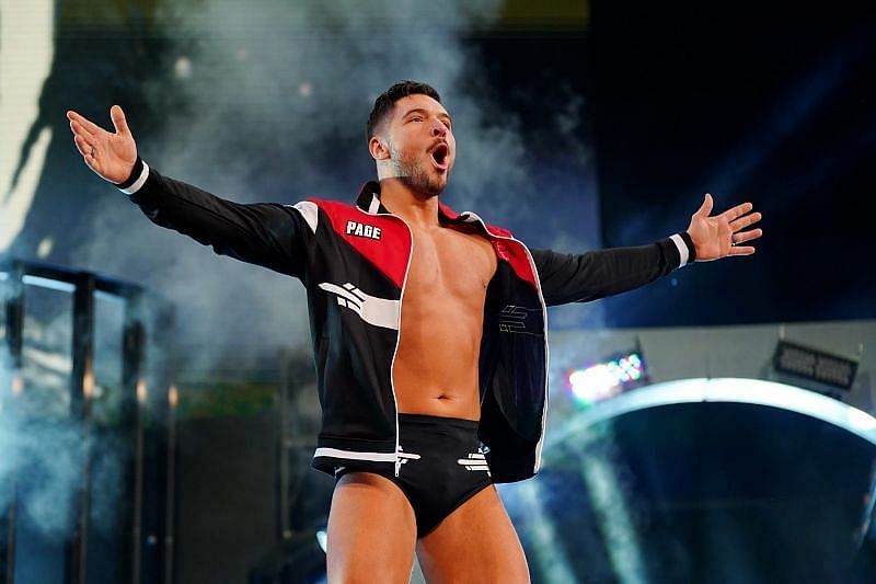Ethan Page made his debut for AEW in the Face of the Revolution ladder match.
