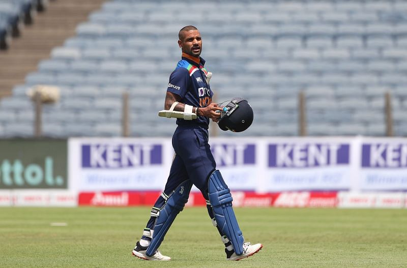 Shikhar Dhawan won his first match as captain in the ICC Cricket World Cup Super League
