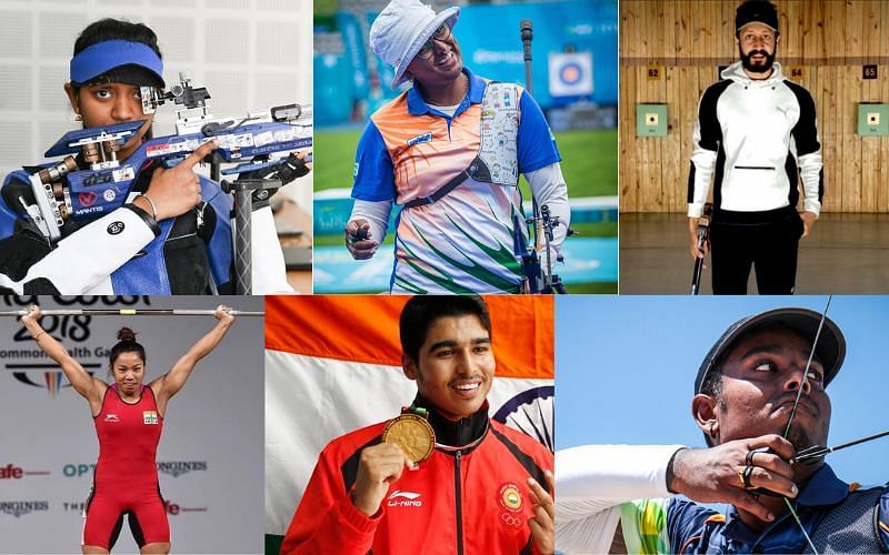 India&#039;s medal prospects in the first three days of the Tokyo Olympics [Image Credits: World Archery/Twitter, Mirabai Chanu, Deepika Kumari, Elavenil Valarivan, Saurabh Chaudhary/Instagram]