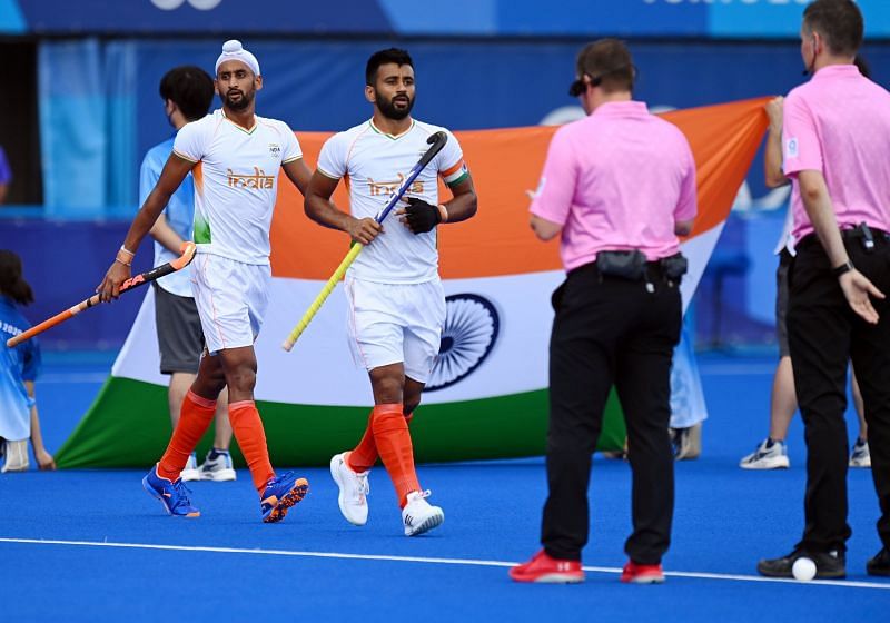 Argentina sought to slow down India's pace Image Ctsy: Hockey India