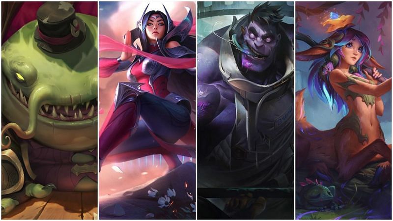 Lulu Visual Effect Update Comparison - All Affected Skins