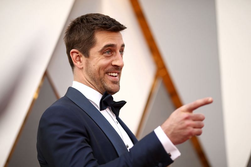 Aaron Rodgers - 88th Annual Academy Awards - Red Carpet