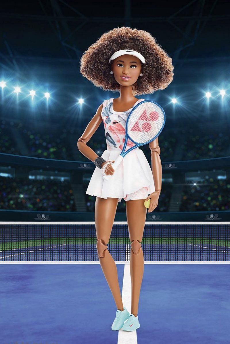 Naomi Osaka Barbie Roll Model doll