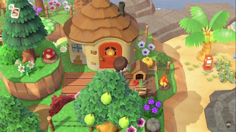 Animal Crossing has interactive dog houses (Image via Crossing channel)