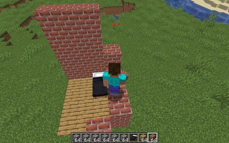 By testing things out in creative, players can avoid re-constructing in survival which wastes time and resources (Image via Minecraft)