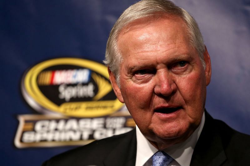 NBA Hall Of Famer and race grand marshal Jerry West